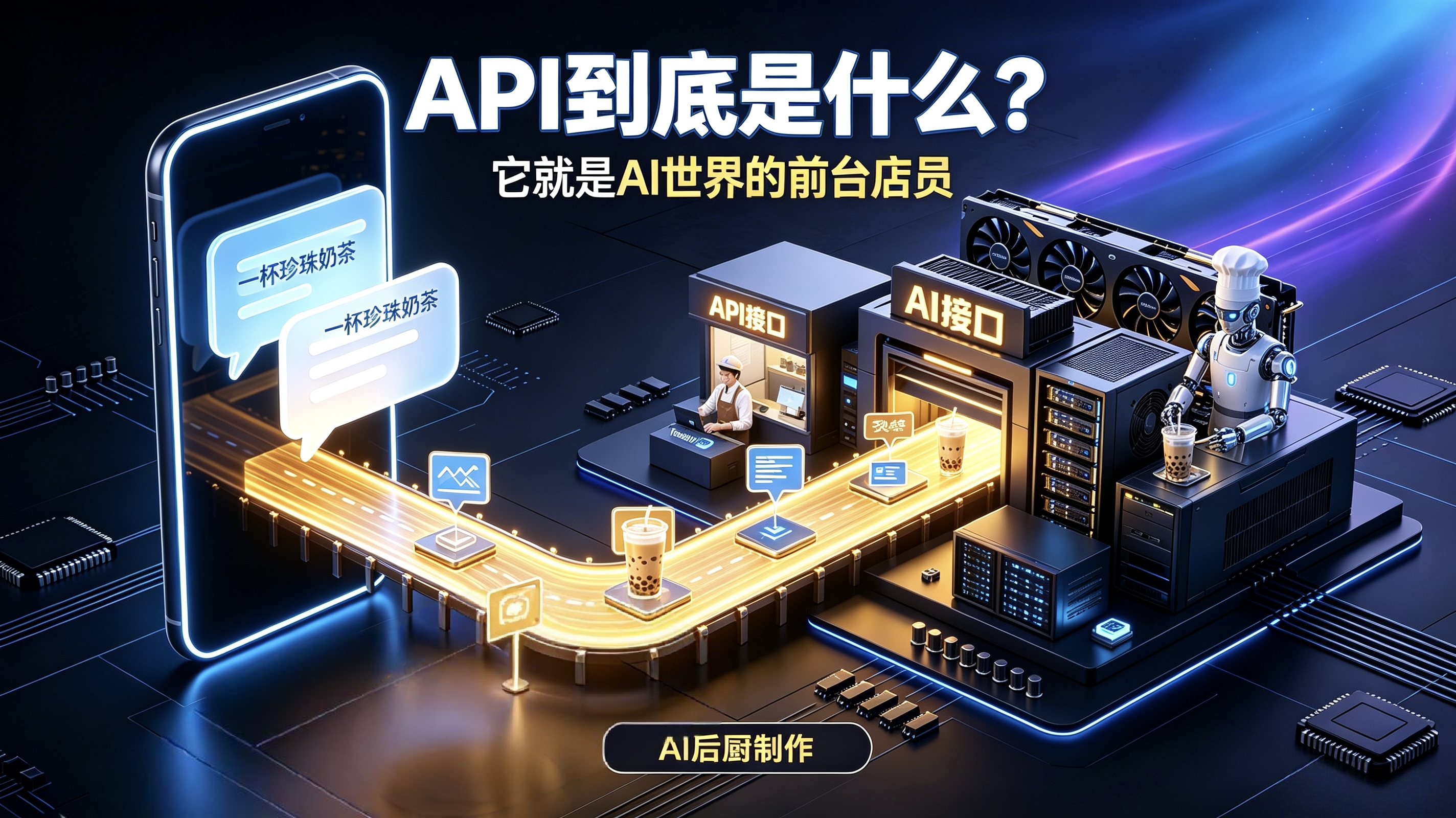 AI通俗科普系列 - 第四集：AI大模型到底是什么？手机是怎么连上它的？